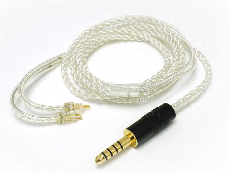 4.4mm5極127㎝クリアバランスケーブル（2pin仕様）