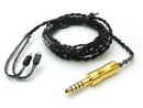 4.4mm5極127㎝ブラックバランスケーブル（2pin仕様）
